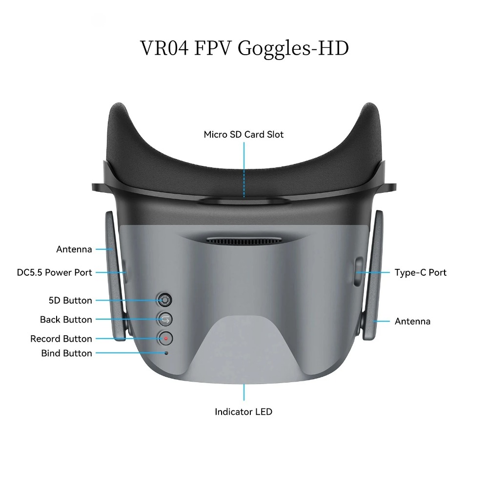 НОВЫЕ FPV-очки BETAFPV VR04 HD – обзор и цена Skyzone Cobra X V2 Fpv Goggles